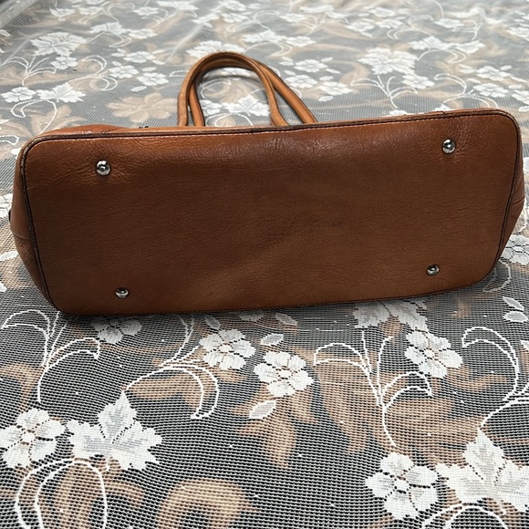 Etienne Aigner Women’s Shoulder Bag Brown Leather Purse Corporate Handbag - Picture 3 of 16